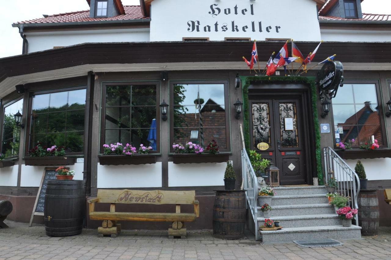 Hotel Ratskeller Neustadt Dış mekan fotoğraf